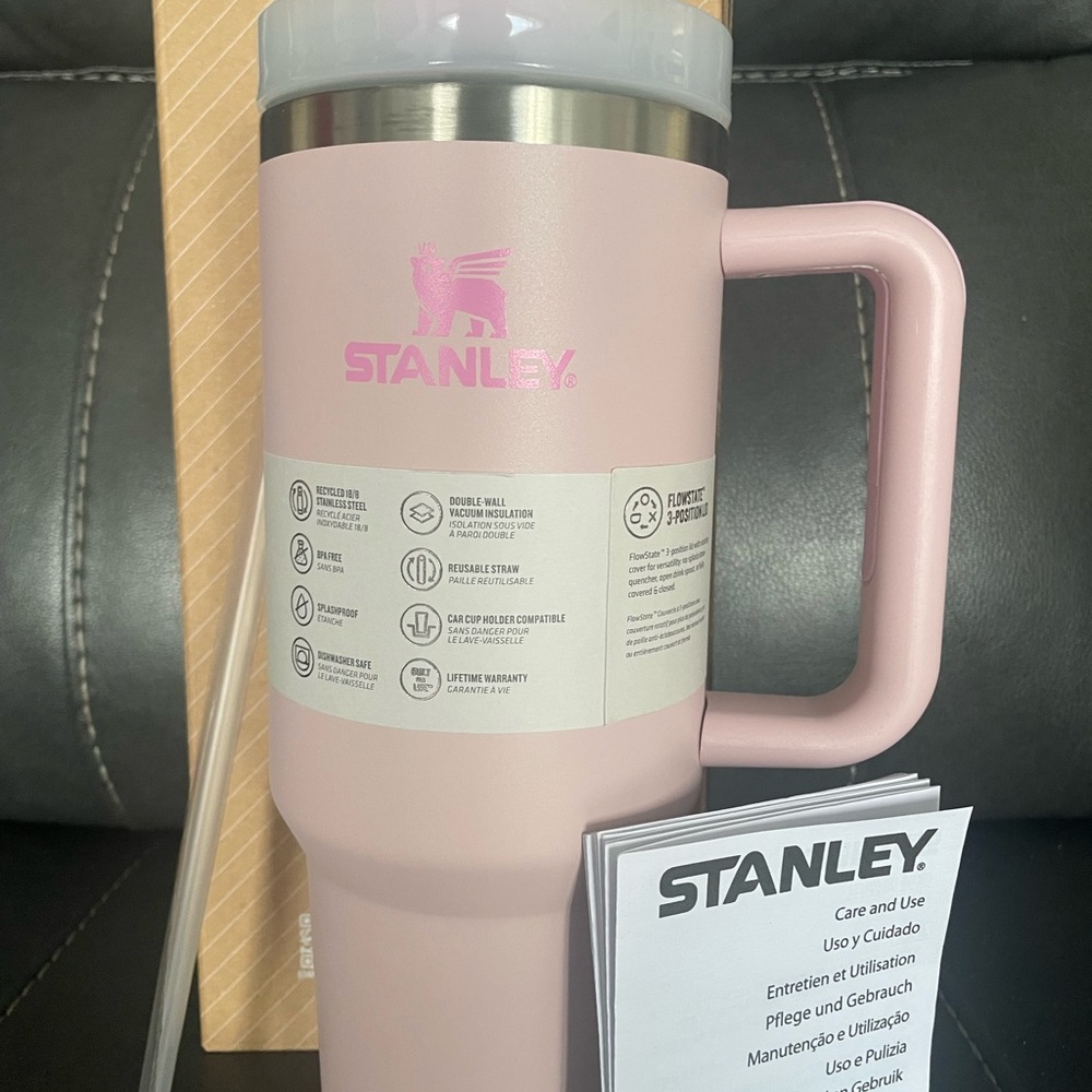 NWT Stanley Blush Pink Insulated Mug